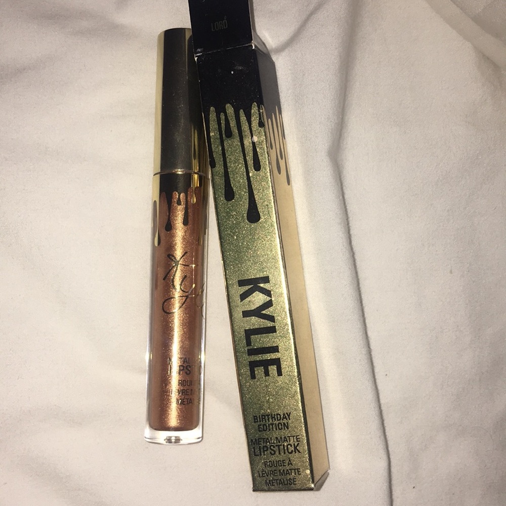 Kylie Cosmetics birthday edition metal matte LORD